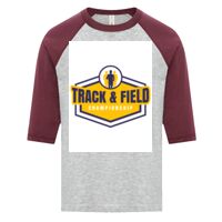 ATC EUROSPUN RING SPUN BASEBALL YOUTH TEE Thumbnail