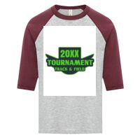 ATC EUROSPUN RING SPUN BASEBALL YOUTH TEE Thumbnail