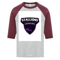 ATC EUROSPUN RING SPUN BASEBALL YOUTH TEE Thumbnail