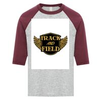 ATC EUROSPUN RING SPUN BASEBALL YOUTH TEE Thumbnail