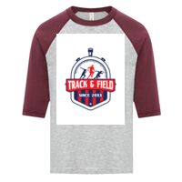 ATC EUROSPUN RING SPUN BASEBALL YOUTH TEE Thumbnail