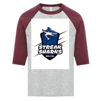 ATC EUROSPUN RING SPUN BASEBALL YOUTH TEE Thumbnail