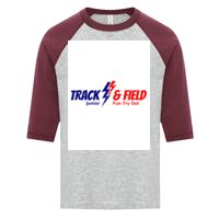 ATC EUROSPUN RING SPUN BASEBALL YOUTH TEE Thumbnail