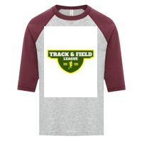 ATC EUROSPUN RING SPUN BASEBALL YOUTH TEE Thumbnail