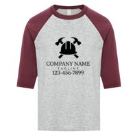 ATC EUROSPUN RING SPUN BASEBALL YOUTH TEE Thumbnail