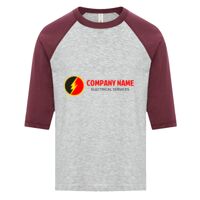 ATC EUROSPUN RING SPUN BASEBALL YOUTH TEE Thumbnail