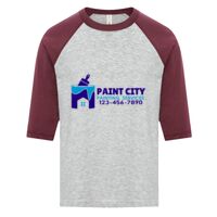 ATC EUROSPUN RING SPUN BASEBALL YOUTH TEE Thumbnail