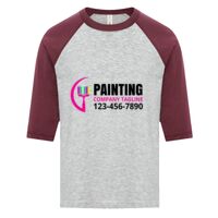 ATC EUROSPUN RING SPUN BASEBALL YOUTH TEE Thumbnail