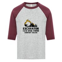 ATC EUROSPUN RING SPUN BASEBALL YOUTH TEE Thumbnail