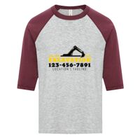 ATC EUROSPUN RING SPUN BASEBALL YOUTH TEE Thumbnail