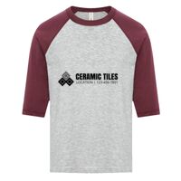 ATC EUROSPUN RING SPUN BASEBALL YOUTH TEE Thumbnail