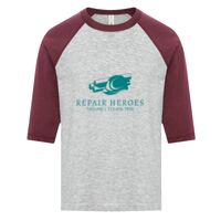 ATC EUROSPUN RING SPUN BASEBALL YOUTH TEE Thumbnail