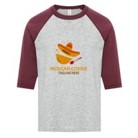 ATC EUROSPUN RING SPUN BASEBALL YOUTH TEE Thumbnail