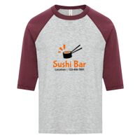 ATC EUROSPUN RING SPUN BASEBALL YOUTH TEE Thumbnail