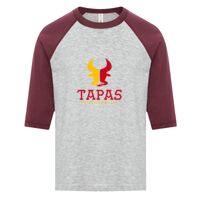 ATC EUROSPUN RING SPUN BASEBALL YOUTH TEE Thumbnail