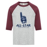 ATC EUROSPUN RING SPUN BASEBALL YOUTH TEE Thumbnail