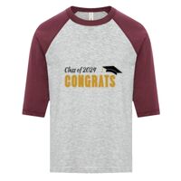 ATC EUROSPUN RING SPUN BASEBALL YOUTH TEE Thumbnail