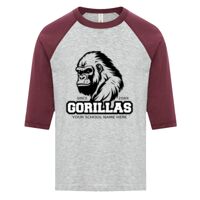 ATC EUROSPUN RING SPUN BASEBALL YOUTH TEE Thumbnail