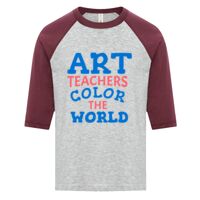 ATC EUROSPUN RING SPUN BASEBALL YOUTH TEE Thumbnail