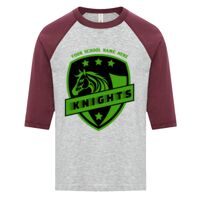 ATC EUROSPUN RING SPUN BASEBALL YOUTH TEE Thumbnail