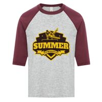 ATC EUROSPUN RING SPUN BASEBALL YOUTH TEE Thumbnail