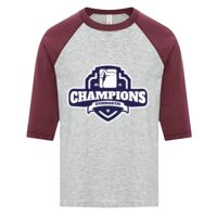 ATC EUROSPUN RING SPUN BASEBALL YOUTH TEE Thumbnail