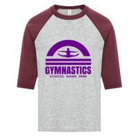 ATC EUROSPUN RING SPUN BASEBALL YOUTH TEE Thumbnail