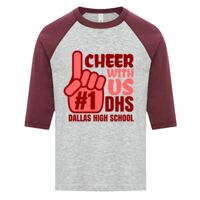 ATC EUROSPUN RING SPUN BASEBALL YOUTH TEE Thumbnail