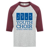 ATC EUROSPUN RING SPUN BASEBALL YOUTH TEE Thumbnail