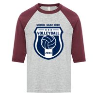 ATC EUROSPUN RING SPUN BASEBALL YOUTH TEE Thumbnail