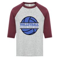 ATC EUROSPUN RING SPUN BASEBALL YOUTH TEE Thumbnail