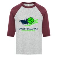 ATC EUROSPUN RING SPUN BASEBALL YOUTH TEE Thumbnail