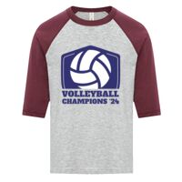 ATC EUROSPUN RING SPUN BASEBALL YOUTH TEE Thumbnail