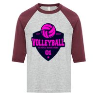 ATC EUROSPUN RING SPUN BASEBALL YOUTH TEE Thumbnail