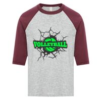 ATC EUROSPUN RING SPUN BASEBALL YOUTH TEE Thumbnail