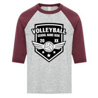 ATC EUROSPUN RING SPUN BASEBALL YOUTH TEE Thumbnail