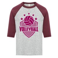 ATC EUROSPUN RING SPUN BASEBALL YOUTH TEE Thumbnail