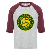 ATC EUROSPUN RING SPUN BASEBALL YOUTH TEE Thumbnail