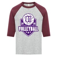 ATC EUROSPUN RING SPUN BASEBALL YOUTH TEE Thumbnail