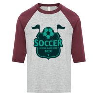 ATC EUROSPUN RING SPUN BASEBALL YOUTH TEE Thumbnail