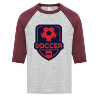 ATC EUROSPUN RING SPUN BASEBALL YOUTH TEE Thumbnail