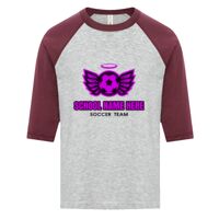 ATC EUROSPUN RING SPUN BASEBALL YOUTH TEE Thumbnail