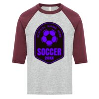 ATC EUROSPUN RING SPUN BASEBALL YOUTH TEE Thumbnail