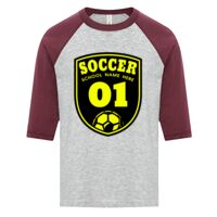 ATC EUROSPUN RING SPUN BASEBALL YOUTH TEE Thumbnail