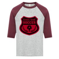 ATC EUROSPUN RING SPUN BASEBALL YOUTH TEE Thumbnail