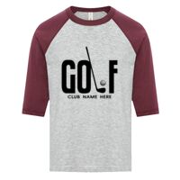 ATC EUROSPUN RING SPUN BASEBALL YOUTH TEE Thumbnail