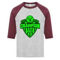 ATC EUROSPUN RING SPUN BASEBALL YOUTH TEE Thumbnail