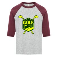 ATC EUROSPUN RING SPUN BASEBALL YOUTH TEE Thumbnail