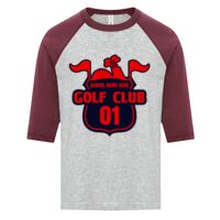 ATC EUROSPUN RING SPUN BASEBALL YOUTH TEE Thumbnail