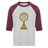 ATC EUROSPUN RING SPUN BASEBALL YOUTH TEE Thumbnail